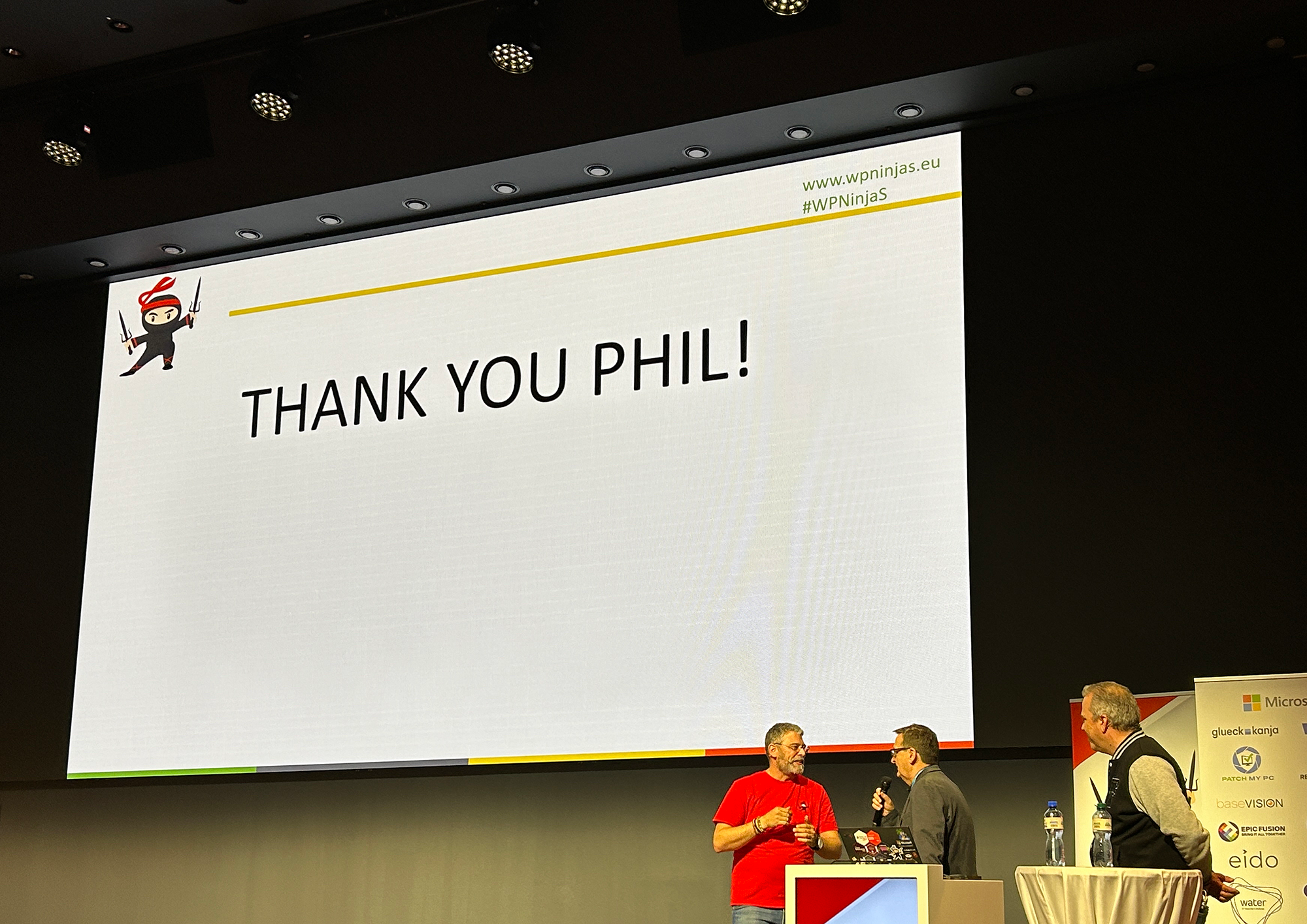 wpninjas-summit-phil-2.png Phil Wilcock send off at WPNinjas Summit 2025